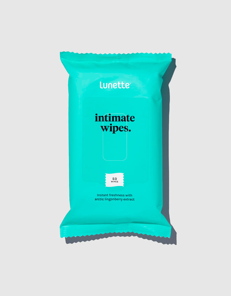 Салфетки Lunette для интимной гигиены / Lunette Intimate Wipes